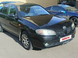 2004 Nissan Almera II (N16) Рестайлинг, чёрный, 260000 рублей, вид 4