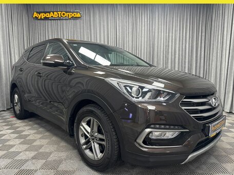 2017 Hyundai Santa Fe III Рестайлинг, коричневый, 2240000 рублей, вид 1