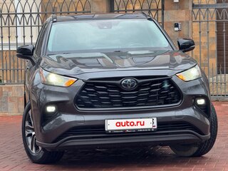 2022 Toyota Highlander IV (XU70), серый, 3990000 рублей, вид 4