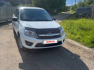2017 Lada (ВАЗ) Granta I, белый, 525000 рублей, вид 1