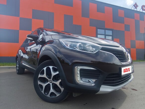 2017 Renault Kaptur I, коричневый, 1200000 рублей - вид 8