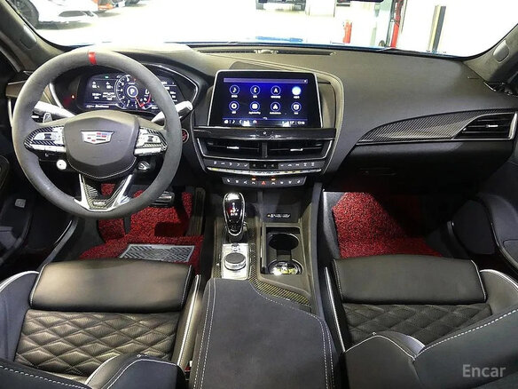 2022 Cadillac CT5-V Blackwing I, голубой - вид 8