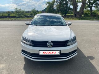 2015 Volkswagen Jetta VI Рестайлинг, белый, 1150000 рублей, вид 1