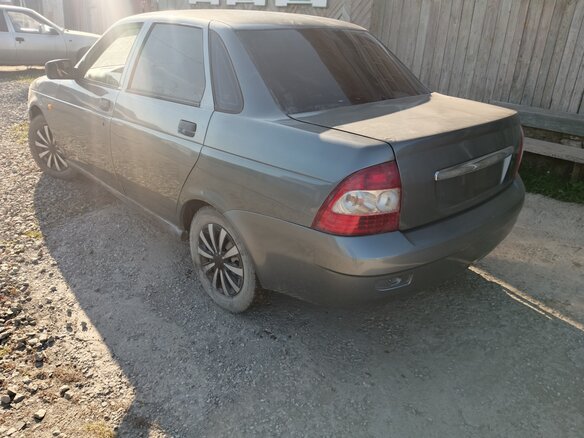 2008 Lada (ВАЗ) Priora I, серый, 159000 рублей - вид 3