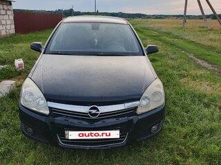 2008 Opel Astra 5-speed H Рестайлинг, чёрный, 360000 рублей, вид 1