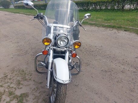 2009 Honda Shadow 750, белый, 490000 рублей, вид 2