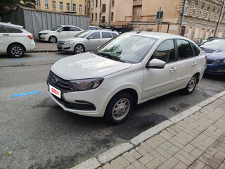 2018 Lada (ВАЗ) Granta I Рестайлинг, белый, 579000 рублей, вид 3