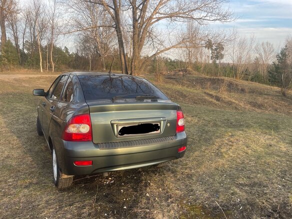 2009 Lada (ВАЗ) Priora I, серый, 220000 рублей - вид 5
