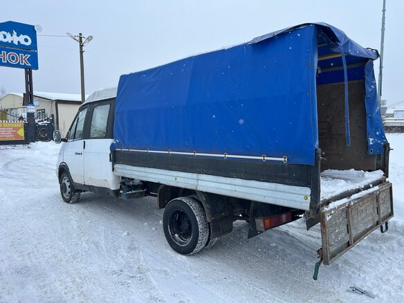 2003 ГАЗ ГАЗель (33023/330273) Фермер, белый, 380000 рублей - вид 4