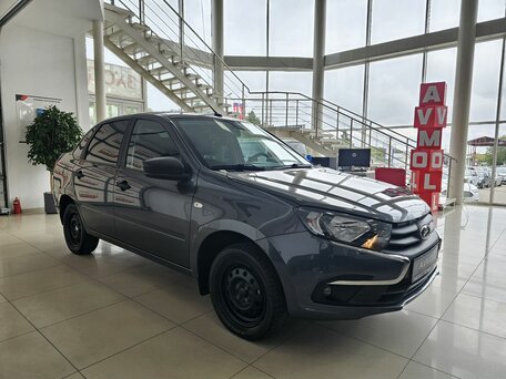 2022 Lada (ВАЗ) Granta I Рестайлинг, серый, 870000 рублей, вид 4