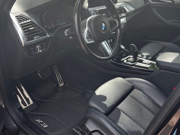 2021 BMW X3 20d xDrive III (G01), серый - вид 14