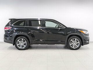 2014 Toyota Highlander III (XU50), чёрный, 3350000 рублей, вид 4