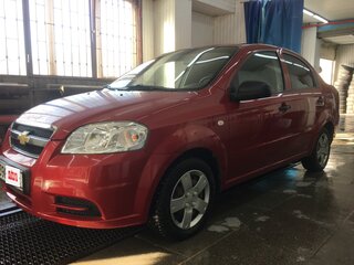 2009 Chevrolet Aveo I Рестайлинг, красный, 750000 рублей, вид 5