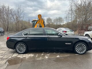 2010 BMW 7 серии Long 750Li xDrive V (F01/F02/F04), чёрный, 1200000 рублей, вид 4