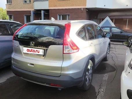 2014 Honda CR-V IV, серебристый, 2499000 рублей, вид 4