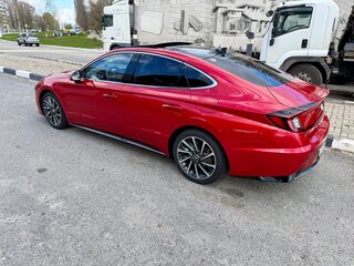 2019 Hyundai Sonata VIII (DN8), красный, 2880000 рублей, вид 5
