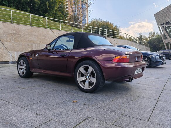 1997 BMW Z3 I, красный, 1090000 рублей - вид 10