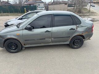 2008 Lada (ВАЗ) Kalina I, серый, 110000 рублей, вид 2