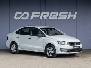 2017 Volkswagen Polo V Рестайлинг, белый, 1130000 рублей, вид 1