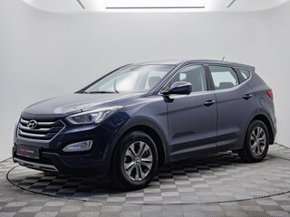 2013 Hyundai Santa Fe III, синий, 1338000 рублей, вид 1