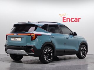 2022 Kia Seltos I Рестайлинг, голубой, 1670000 рублей, вид 2