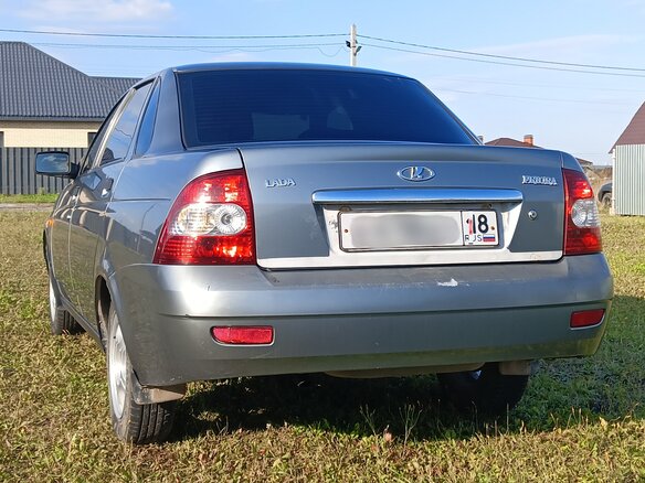 2008 Lada (ВАЗ) Priora I, серый, 165000 рублей - вид 2
