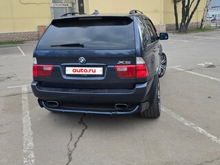 2005 BMW X5 3.0i I (E53) Рестайлинг, синий, 800000 рублей, вид 3