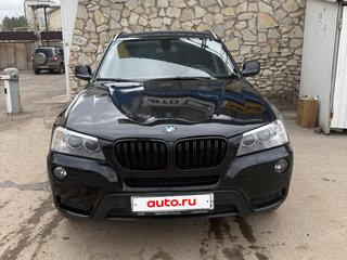 2014 BMW X3 20i xDrive II (F25), чёрный, 1600000 рублей, вид 3