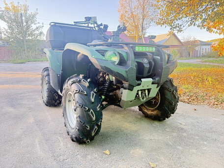 2014 Yamaha Grizzly 700, зелёный, 850000 рублей, вид 3