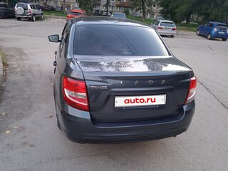 2018 Lada (ВАЗ) Granta I Рестайлинг, серый, 590000 рублей, вид 4