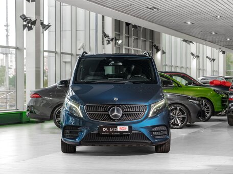2022 Mercedes-Benz V-Класс Compact 300 d компактный III (W447) Рестайлинг, синий, 6700000 рублей, вид 2