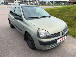2002 Renault Clio II Рестайлинг, зелёный, 140000 рублей, вид 1