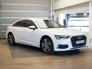 2018 Audi A6 55 TFSI V (C8), белый, 2789000 рублей, вид 3