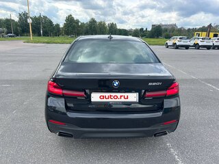2021 BMW 5 серии 520i VII (G30/G31/G38) Рестайлинг, чёрный, 4500000 рублей, вид 5