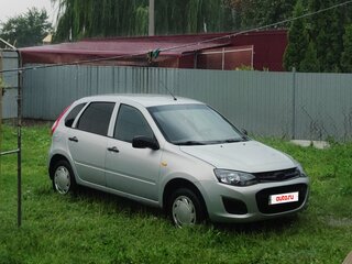 2014 Lada (ВАЗ) Kalina II, серебристый, 310000 рублей, вид 3