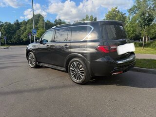 2018 Infiniti QX80 I Рестайлинг 2, чёрный, 3150000 рублей, вид 5