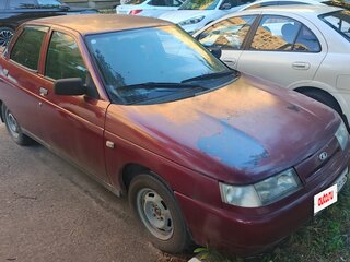 2005 Lada (ВАЗ) 2110, красный, 100000 рублей, вид 1