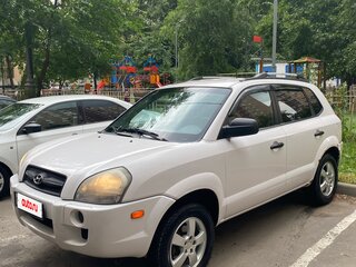2004 Hyundai Tucson I, белый, 599000 рублей, вид 5