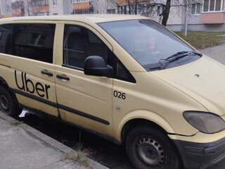 2006 Mercedes-Benz Vito 111 CDI L1 II (W639), жёлтый, 350000 рублей, вид 4