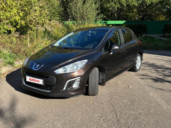 2012 Peugeot 308 I Рестайлинг, коричневый, 399000 рублей