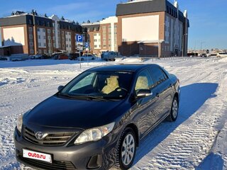 2013 Toyota Corolla X (E140, E150) Рестайлинг, серый, 1299000 рублей, вид 1