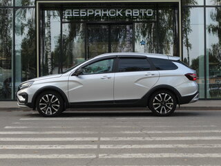 2024 Lada (ВАЗ) Vesta SW Cross I Рестайлинг (NG), серебристый, 1660000 рублей, вид 2