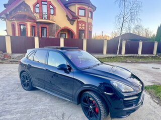 2014 Porsche Cayenne Turbo II (958), чёрный, 2200000 рублей, вид 1