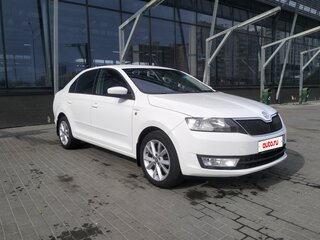 2015 Skoda Rapid I, белый, 980000 рублей, вид 3