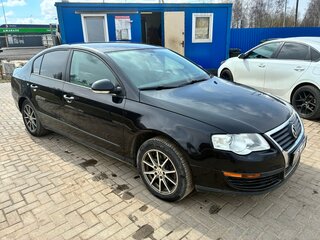 2008 Volkswagen Passat B6, чёрный, 560000 рублей, вид 3