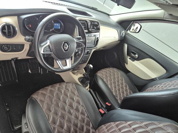 2018 Renault Logan II Рестайлинг, коричневый, 1069000 рублей - вид 9