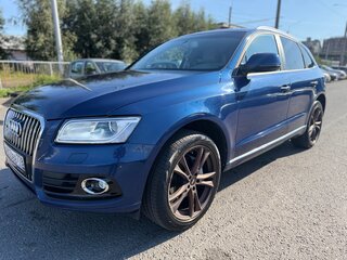 2015 Audi Q5 I (8R) Рестайлинг, синий, 2050000 рублей, вид 1