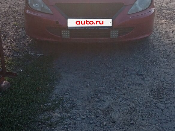 2003 Peugeot 307 I, красный, 110000 рублей - вид 2