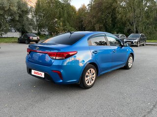 2017 Kia Rio IV, синий, 1100000 рублей, вид 5