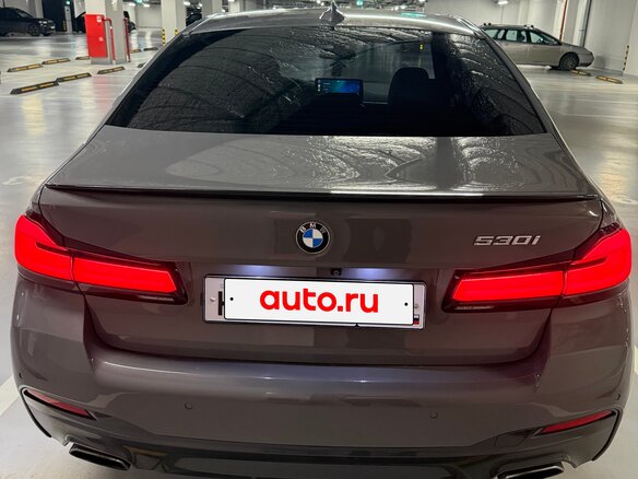 2021 BMW 5 серии 530i VII (G30/G31/G38) Рестайлинг, серый, 3850000 рублей - вид 7